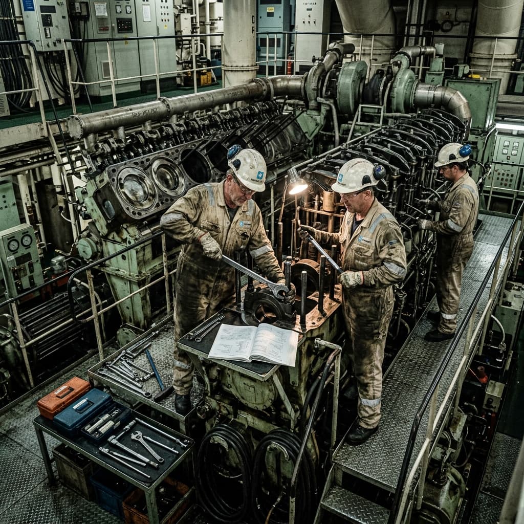 Overhaul Mesin & Sistem Propulsi